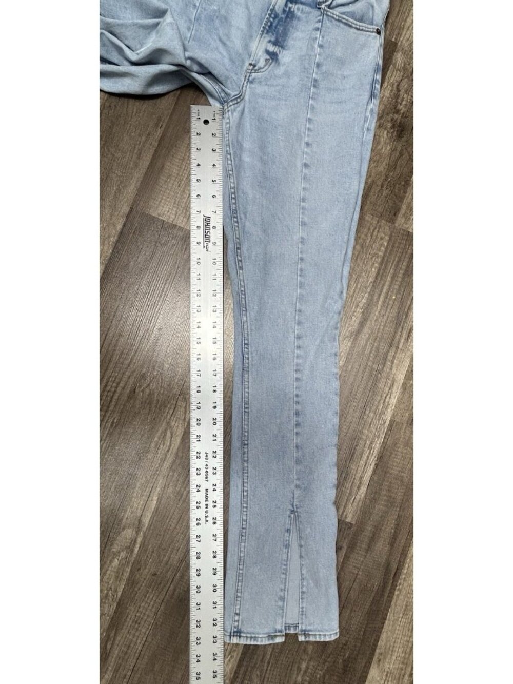 Abercrombie & Fitch Womens Jeans Sz 28/6L Long Tall Skinny High Rise Curve Love - Picture 8 of 10